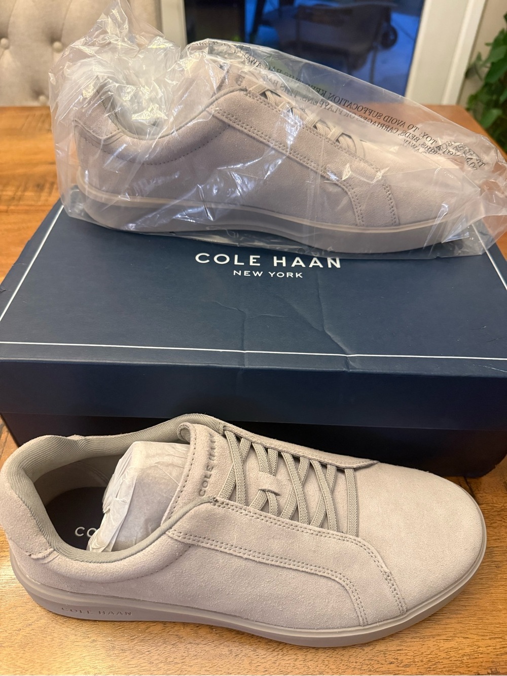 Cole Haan Men’s Suede Sneakers Low-Top Casual size 10.5